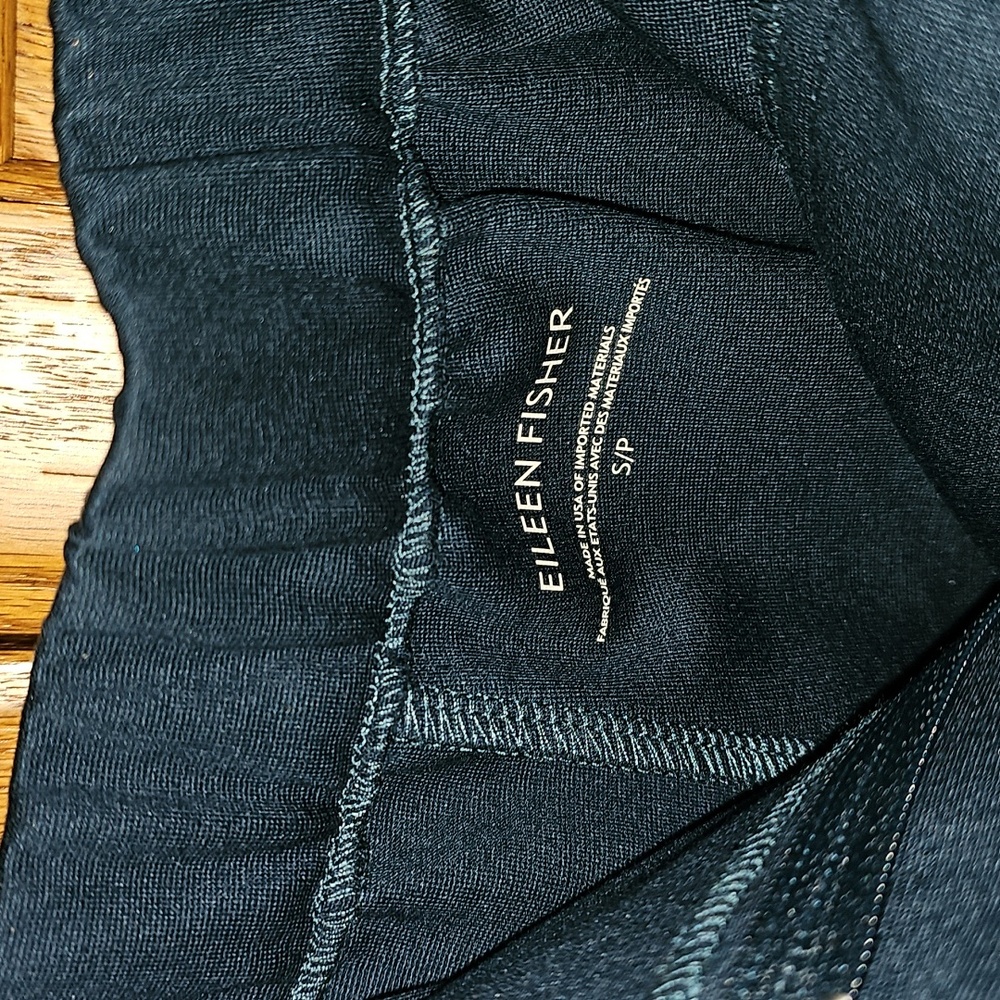 Eileen Fisher navy blue dress pants - Picture 2 of 2